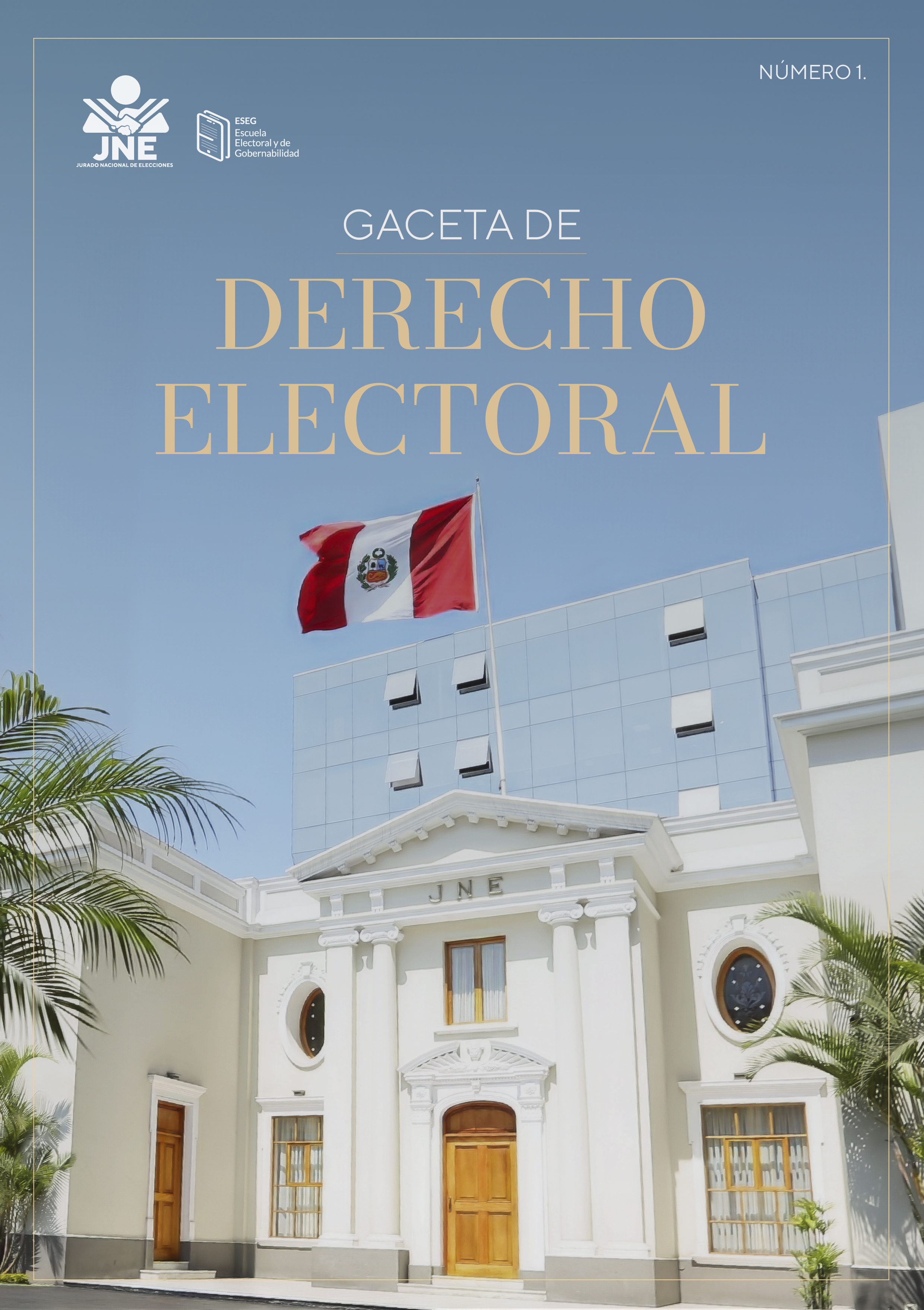 Portada Gaceta de Derecho Electoral N.º 01 - 2026